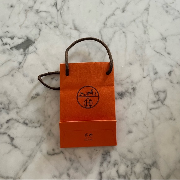 Authentic Small Hermes Gift Bag - Picture 7 of 7